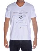 Camiseta Rip Curl Fins Out V Neck